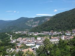 Skyline of Albiano