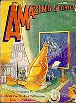 Amazing Stories cover image for April 1930