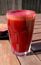 Beet juice