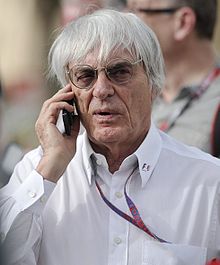 Ecclestone na Veliki nagradi Bahrajna 2012