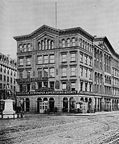41 Park Row, the headquarters of The New-York Times until 1905. Bill, Charles K. - Das Times Gebaude (Zeno Fotografie).jpg