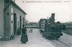 Brignogan, la gare