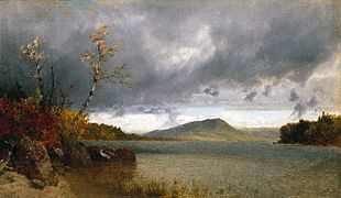 John Frederick Kensett - Lake George - Amgueddfa Brooklyn