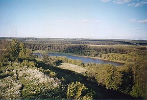 Neris nuo Budelių piliakalnio