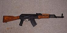 WASR-10 rifle without a bump stock fitted Century Arms WASR-10.jpg
