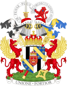 Coat of arms of the Earl of Mar and Kellie, premier viscount of Scotland.png