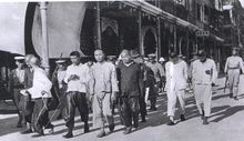 KMT troops rounding up communist prisoners for execution. Communist purge.jpg