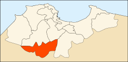 Distretto di Birtouta – Mappa