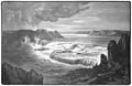 Die Gartenlaube (1884) b 161.jpg (S) Die großen Fälle am Missouri Nach der Natur gezeichnet von dem Specialartisten der „Gartenlaube“ Rudolf Cronau