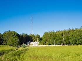 Tour radiotélévision sur Kuusisto.