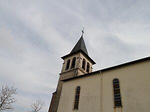 Clocher de l'église.