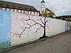 Die Grafftiwände im Eichstätter Wiesengäßchen