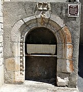 Porte romane de l'ancienne chapelle de l'Espital.