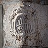 Escudo de Fernando de Aragón, Duque de Calabria, en la Casa Tota de Valencia