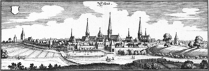 Essen on an engraving from 1647