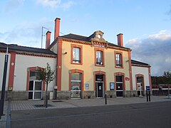 La façade extérieure du bâtiment voyageurs en 2014