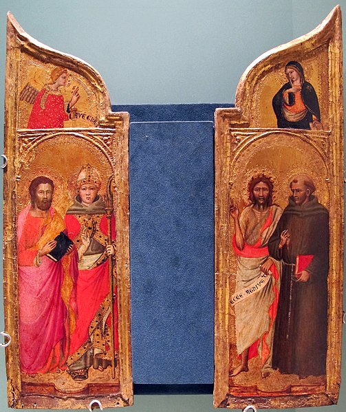 File:Gregorio di cecco (attr.), quattro santi, annunciazione, 1420 ca., Q273.JPG