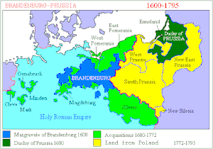 Old east german border