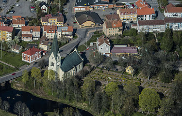 Kyrkan från ovan