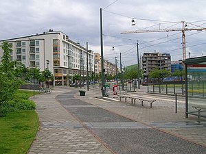 Hammarby allé vid Luma, 2005