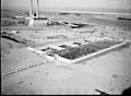 Cooling water retention basins at the F-Reactor