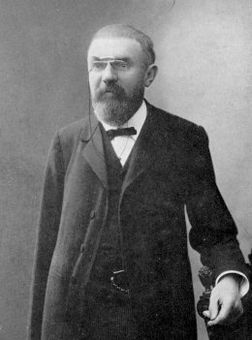 Le mathématicien Henri Poincaré. (définition réelle 260 × 351*)