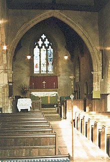 Interior of the Church of the Holy Cross Hoggeston church interior - geograph.org.uk - 934092.jpg