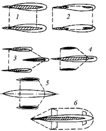Hull Arrangements for Small-Waterline-Area Multihull Ships