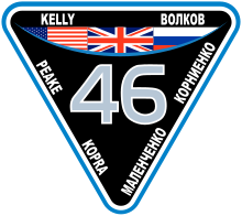 Description de l'image ISS Expedition 46 Patch.svg.