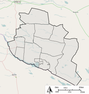 Ики-Бурульский район на карте