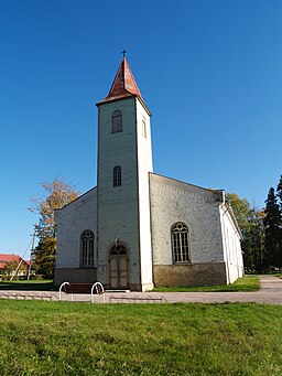 Kyrkan framifrån