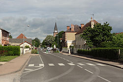 Skyline of La Ferté-Hauterive