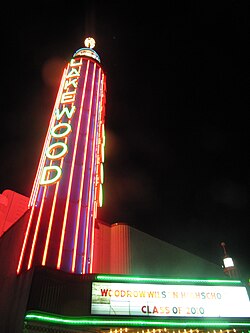 The Lakewood Theater opened in 1938 with Love Finds Andy Hardy