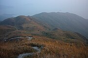 Wanderpfad auf dem Lantau Peak, 2007