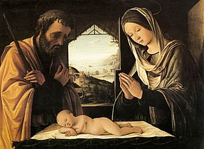 Lorenzo Costa, La Nativité (vers 1490).