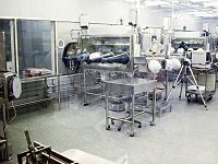 Processing facility in Lunar Sample Building at JSC Lunar Sample Processing Facility NASA JSC DSCN0202.JPG