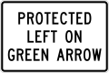 R10-9T Protected left on green arrow