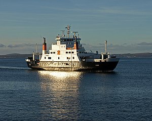 MV Coruisk approaching Wemyss Bay