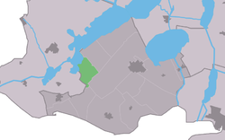 Location in former Gaasterlân Sleat municipality
