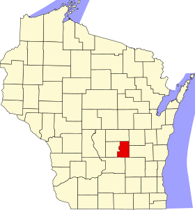 Localisation de Comté de Green Lake(Green Lake County)