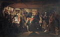 Príchod kúzelníka na dedinskú svadbu, 1875, olej na plátne, Štátna Tretiakovská galéria, Moskva