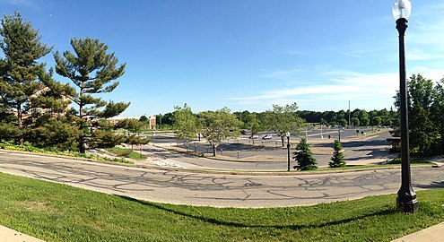 Site of Memorial Stadium, June 2014