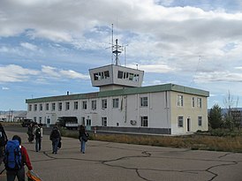 Здание аэропорта Мурэн в 2006 году