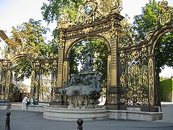 La fontaine de Neptune, place Stanislas