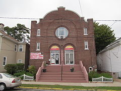 Ohev Sholem Synagogue, New London, Connecticut, 1919.