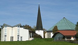 Farní kostel v obci Salzweg