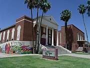 The Phoenix LDS Second Ward Church was built in 1925 and it now houses the Phoenix Arts Council Center. The building is located at 1120 N. 3rd Ave.. It was added to the National Register of Historic Places in 1983. Reference number 83003492.