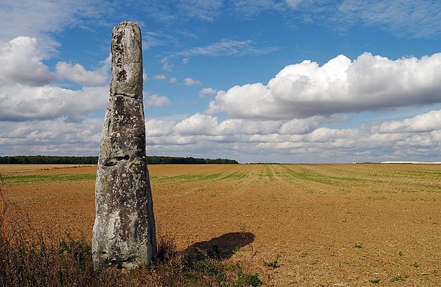 8th place: Menhir in Milly-la-Forêt, Essonne, by Poulpy