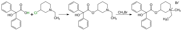 Synthese nach US2918406