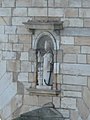 Statua de Sent Nicolas du Pont Sant-Lôrent sus la Sona